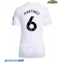 Maglie da calcio Manchester United Lisandro Martinez #6 Seconda Maglia Femminile 2025-26 Manica Corta